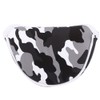 PU Leather Camouflage Semicircular Waterproof Magnetic Buckle Golf Putter Head