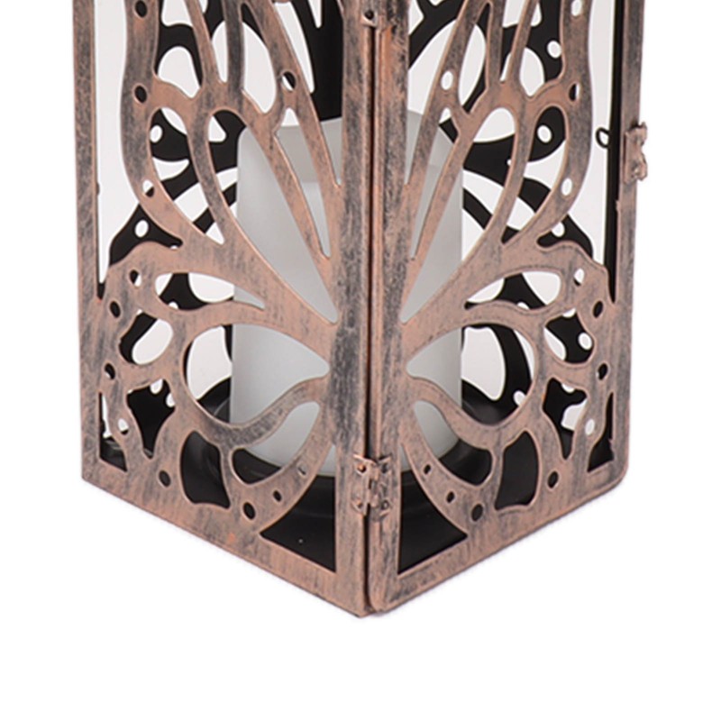 LED Solar Lantern Outdoor Hanging Hollow Out Butterfly Solar Light