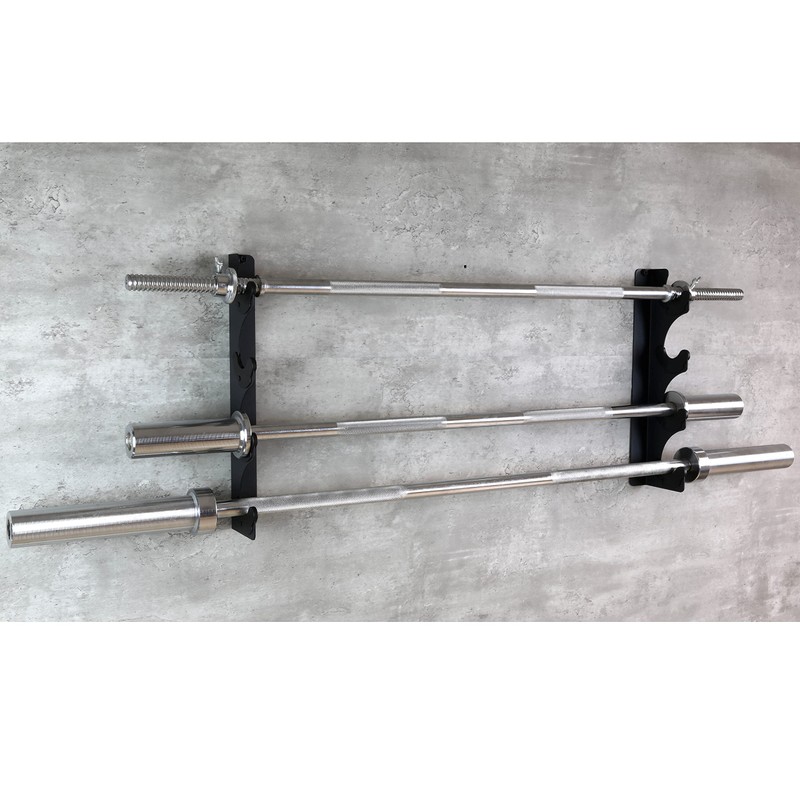 Lovind Horizontal Barbell Rack 4 Bars Holder Wall Mounted Barbell