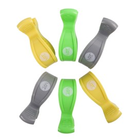 LAT Universal Pram Clips, Universal Pram Clip for Attaching Toys and Changing Clothes to Buggy Pushchair Baby Seat (Pack of 6)