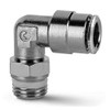 Camozzi S6520 6-1/8 Swivel Elbow, Push In Fitting, 6 mm