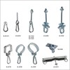 GK Set of 2 Swing Hooks Safety with D-Lock M12