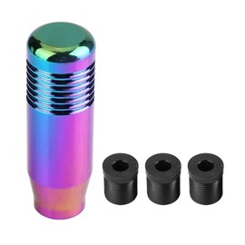 KSTE Aluminium Alloy Car Manual Gear Knob Handle Shifter Head 8.5 cm for T-o-y-o-t-a H-o-n-d-a Colourful
