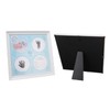 QANYEGN Baby Handprint Footprint Kit, Durable Plastic Density Board Frame,