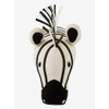 VERTBAUDET Zebra Head Wall Decoration Plush White/Black One Size