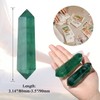 GUJOXILA 8-9 cm Green Fluorite Crystals Stones 1 Piece Large