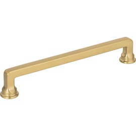 Atlas Homewares A104-WB Oskar Collection Pull, Warm Brass