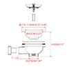 Kitchen Sink Collection, 114mm Kitchen Stainless Steel Sink Drain Strainer