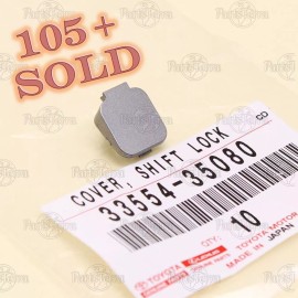 toyota New Genuine OEM Toyota 4Runner 03-09 Shift Lock Release Button Cover 33554-35080