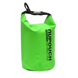 NuPouch Waterproof Dry Bag, Green, 2 L