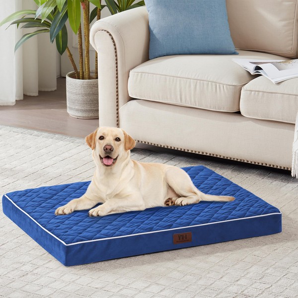 Orthopedic Dog Beds for Large Dogs, Velvet Plush Pet Beds