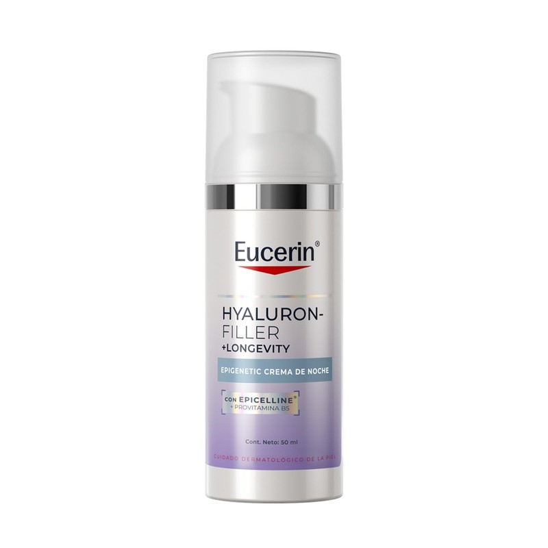 EUCERIN Crema de Noche Hyaluron-filler +Longevity Epigenetic, 50ml