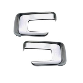 Keptrim for F150 Rearview Side Mirror Cover Trim for Ford F150 2021 2022 2023 2024 2025, ABS Chrome, 2pcs