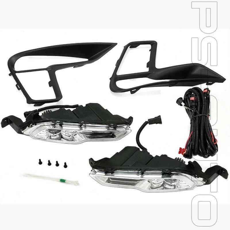 PS-AUTO For 2018 2019 Ford Explorer Built-in LED Fog Lights