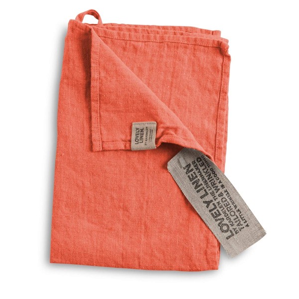 Lovely Linen GTL0155 Lovely Place Mat Linen Peach (Pack of