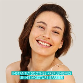 Aveeno Aveeno Calm + Restore Oat Gel Facial Moisturizer for Sensitive Skin, Fast-Absorbing, Soothing Lightweight Gel Cream with Prebiotic Oat & Feverfew, Fragrance-Free & Hypoallergenic, 1.7 oz