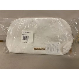 Oscar de la Renta NEW OSCAR DE LA RENTA COSMETIC BAG WHITE