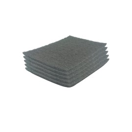 2W Sanding Fleece Sheet 150 mm x 230 mm Grey P800 (Pack of 5)