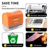 2Pack Identity Theft Protection Roller Stamps-6 Refill Inks,Aodili Prevention Privacy