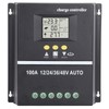 Jiawu MPPT Solar Charge Controller Dual USB Port Backlit LCD