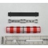 LED Ready Lightbar 1/18 LED Ready AeroDynic Lightbar Alternating Clear