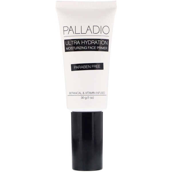 Palladio Ultra Hydration Primer, Fills in Fine Lines and Pores, Formulated with Coconut Oil, Non Greasy Finish, Fast Absorbing