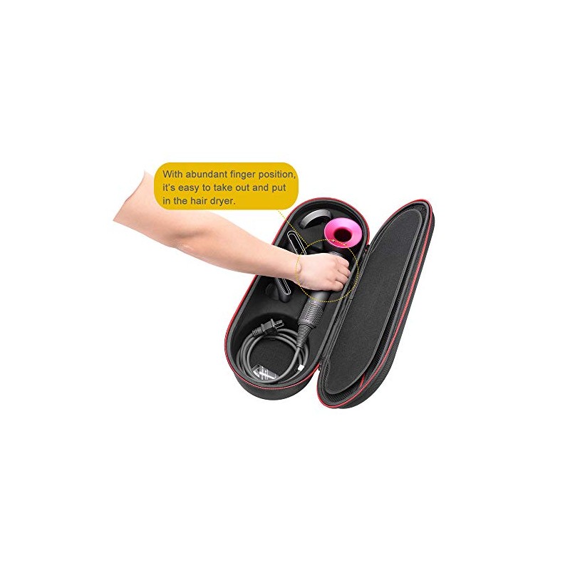 Portable Hard Case for Dyson Supersonic Hair Dryer