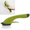 Long Handle Cleaning Brush with Soap Dispenser for Kitchen Pan