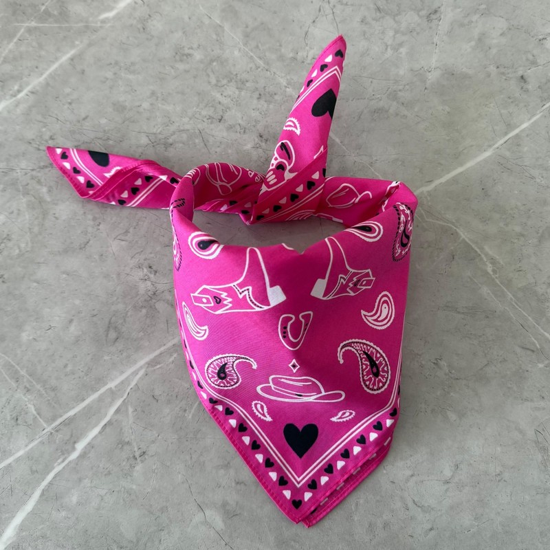 The Peacock Crew Bachelorette Party Bandana in Premium Soft Cotton