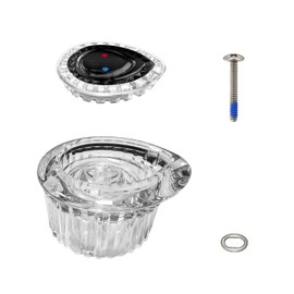 Replacement for Moen 100710 Posi-Temp One-Handle Tub and Shower Knob Handle Kit with Matte Black Insert