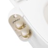 GLIGAM Bidet Attachment for Toilet Warm Water, Ultra-Slim Bidet Hot
