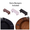 Dalton Wooden Elongated Soft Close Toilet Seat, Java Brown, Quick