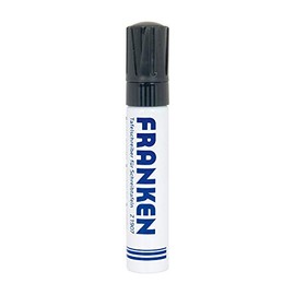 Franken Z1910 10 Board Markers Refillable Line Width 4 to 12 mm Pack of 4 Black
