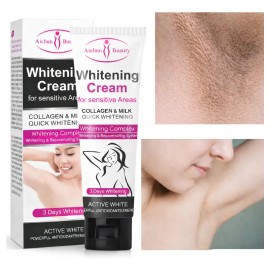 Crema Concentrada Blanquea Axilas Zona Íntima Cuello Hidrata Normal