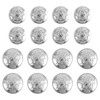 16pcs Silver Blazer Buttons Silver Buttons for Blazers Women Metal