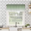 Anzona Curtain Valance 42" x 18", Sage Green Window Valances