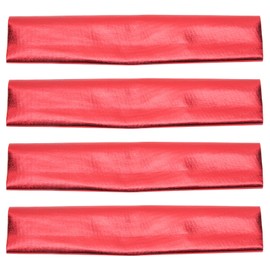 4PCS RC Shock Absorber Cover Polyester Dustproof Breathable Dust Cover for 1/8 RC Car Red