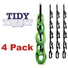 Tidy Tight 4 Pack Organization System for Garage. Hang Extension