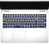 WSLUCKO Keyboard Cover Skin for 2021 2020 2019 Dell Inspiron