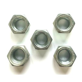 Unbranded 3/4-10  ZINC NYLON INSERT STOP LOCK NUT - 5 PIECES