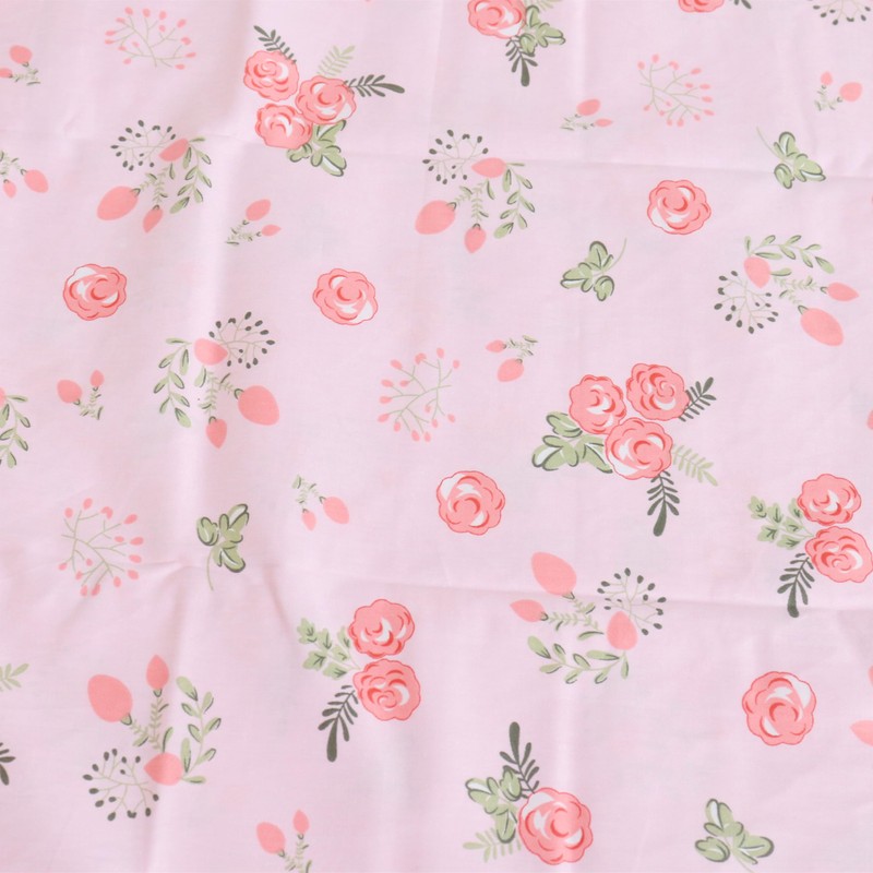 Decorative Queen Pillow Case with Envelope Closure 100 Percent Cotton