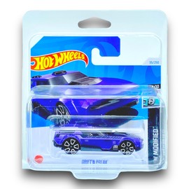 Hot Wheels Drift'n Break (Purple) 4/10 HW Modified - 2024-35/250 (Short Card) - COMES IN A KLAS CAR KEEPER SHORT CARD PROTECTOR CASE - HRY53
