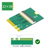 M.2 NGFF Key to PCIe 8X Extension Cable 2.5Gpbs Easy