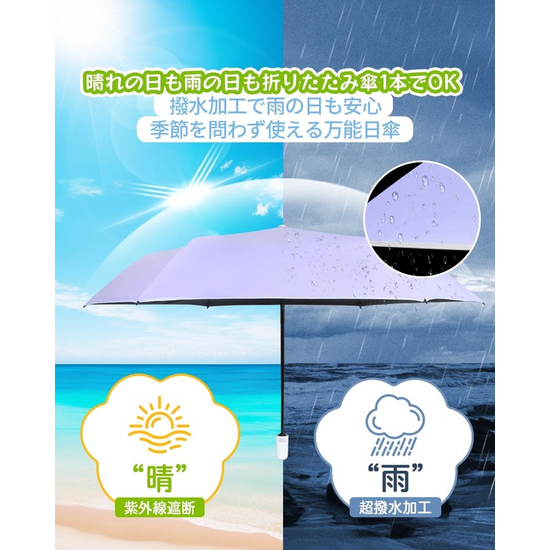Cat Paw Umbrella, Parasol, Folding Umbrella, 100% UV Protection, Light