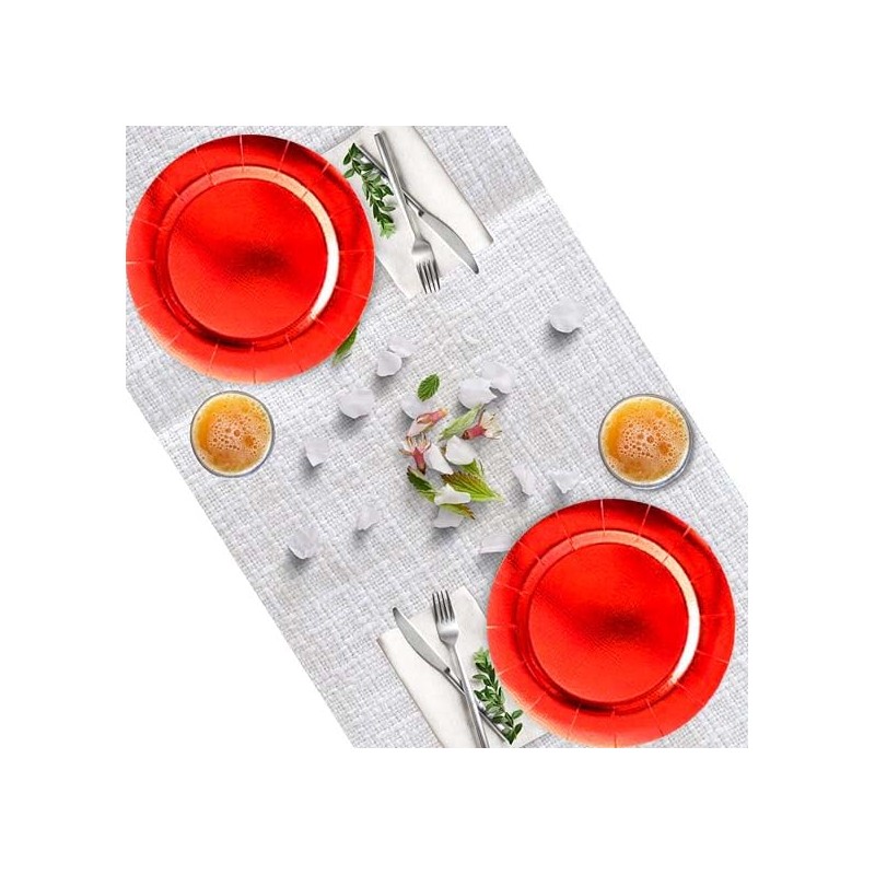Fatigati Paper Plates - Pack of 2 - Large Round
