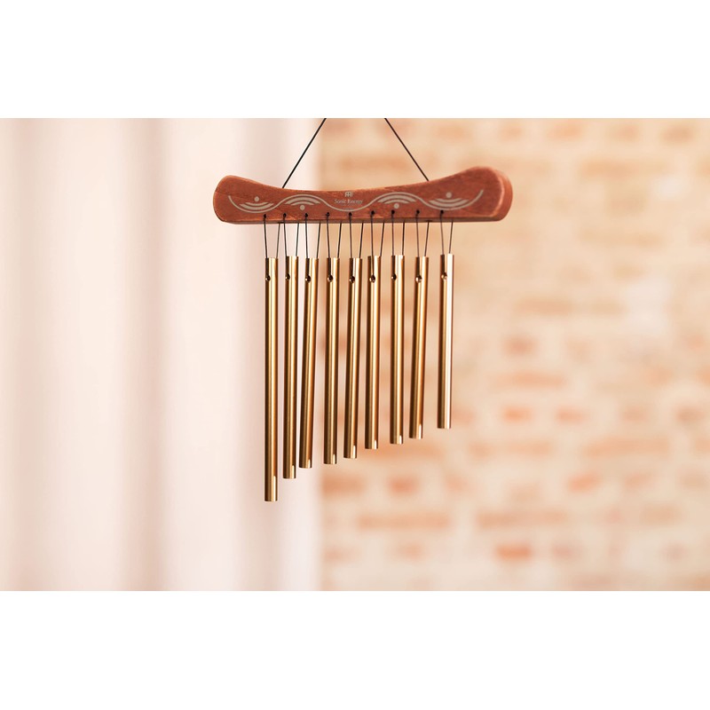 Sonic Energy Hand Chime - Metallic Wind Chime with 9
