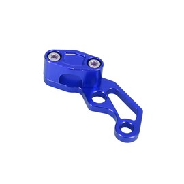 TUCKBOLD Front Brake Line Hose Clamp Oil Pipe Line Clamps Universal for Motorcycle Scooter Bikes ATV Modified Parts Aluminum Alloy Blue Automotive Parts