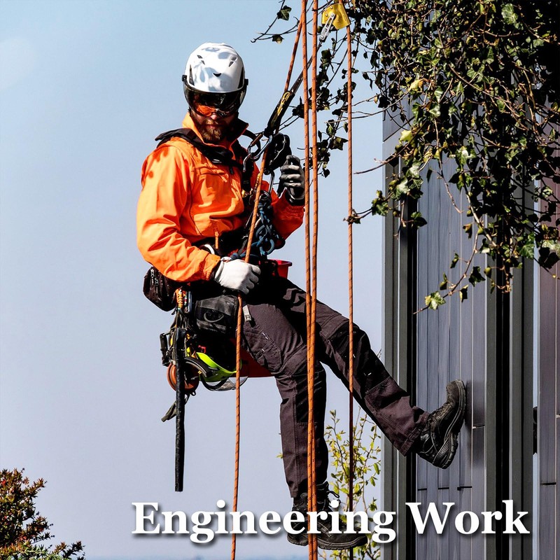 CRAYZA 1/2 in x 100 ft Double Braid Polyester Arborist