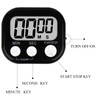 ZILLEEN Classroom Timer for Kids Teachers Digital Timers, Black White