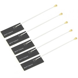 2.4G/5G Dual Frequency Antenna IPEX1 Interface Network Card Antenna 9cm/3.5" WiFi Card Antenna (Pack of 5)